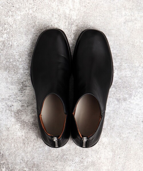 NOLLEY’S(ノーリーズ)の「【EARLE/アール】TRINITY 別注ジップアップショートブーツ ER4222(ブーツ・メンズ・ブラック・41/42/43)」の3枚目の写真