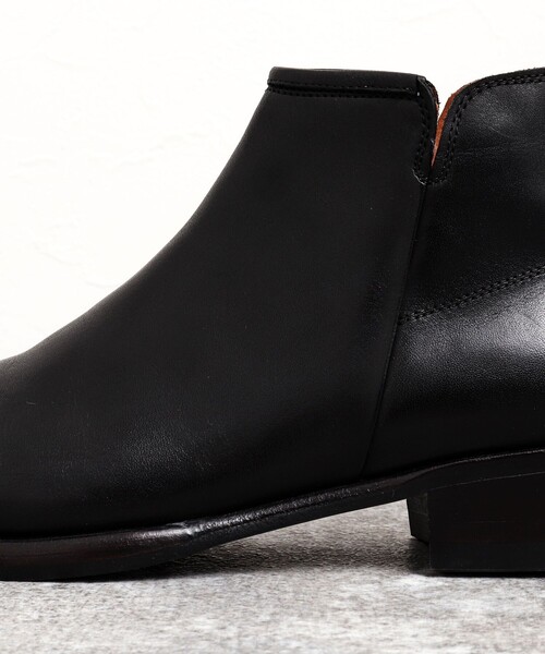 NOLLEY’S(ノーリーズ)の「【EARLE/アール】TRINITY 別注ジップアップショートブーツ ER4222(ブーツ・メンズ・ブラック・41/42/43)」の21枚目の写真