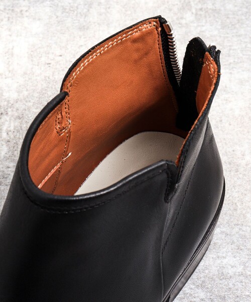 NOLLEY’S(ノーリーズ)の「【EARLE/アール】TRINITY 別注ジップアップショートブーツ ER4222(ブーツ・メンズ・ブラック・41/42/43)」の14枚目の写真