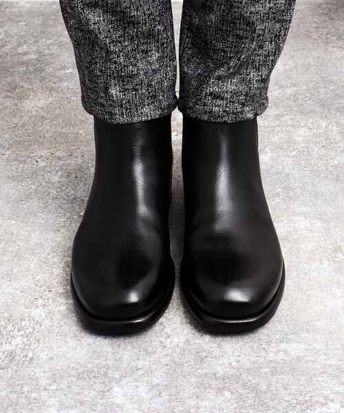 NOLLEY’S(ノーリーズ)の「【EARLE/アール】TRINITY 別注ジップアップショートブーツ ER4222(ブーツ・メンズ・ブラック・41/42/43)」の10枚目の写真