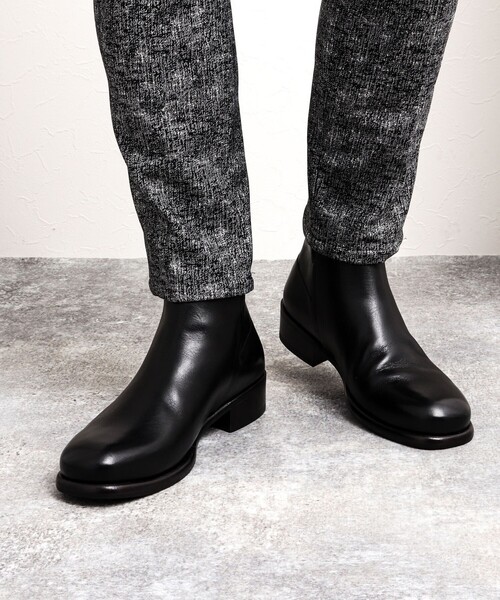 NOLLEY’S(ノーリーズ)の「【EARLE/アール】TRINITY 別注ジップアップショートブーツ ER4222(ブーツ・メンズ・ブラック・41/42/43)」の7枚目の写真