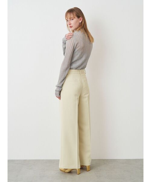 ELENDEEK（エレンディーク）の「ウォッシャブルテーパードワイドパンツ（その他パンツ・レディース・グレー/イエロー・01/02）」の10枚目の写真