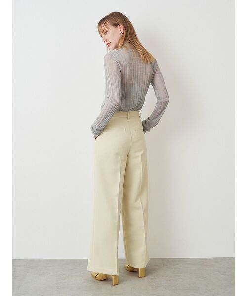 ELENDEEK（エレンディーク）の「ウォッシャブルテーパードワイドパンツ（その他パンツ・レディース・グレー/イエロー・01/02）」の11枚目の写真