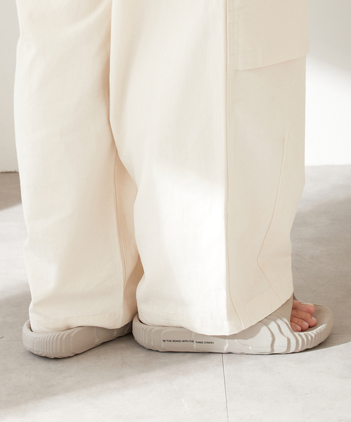 adidas（アディダス）の「adidas ADILETTE 22 MDF05（サンダル・メンズ・チャコールグレー/ブラック系その他/ホワイト・26.5cm/27.5cm/28.5cm）」の11枚目の写真