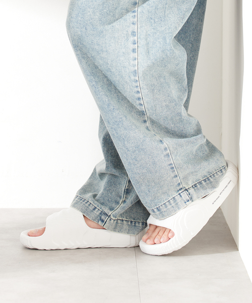 adidas（アディダス）の「adidas ADILETTE 22 MDF05（サンダル・メンズ・チャコールグレー/ブラック系その他/ホワイト・26.5cm/27.5cm/28.5cm）」の14枚目の写真