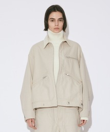 double-end duck      cloth blouson