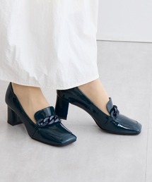 HIMIKO ストラップ付き カーキ パンプス HIMIKO｜ヒミコのパンプス（グリーン・カーキ/緑色系）通販