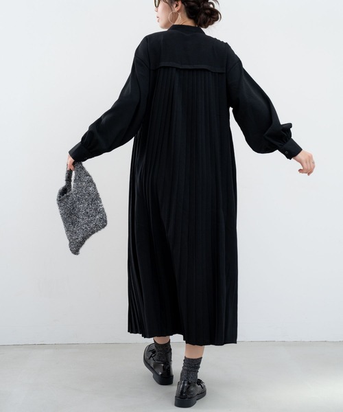 refinedworks（リファインドワークス）の「【refinedworks】オケージョンでも使えるワンピース（ワンピース・レディース・ブラック・FREE）」の7枚目の写真