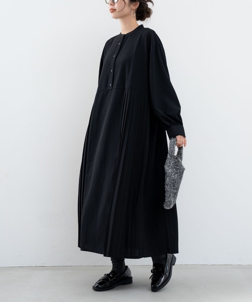 refinedworks（リファインドワークス）の「【refinedworks】オケージョンでも使えるワンピース（ワンピース・レディース・ブラック・FREE）」の8枚目の写真