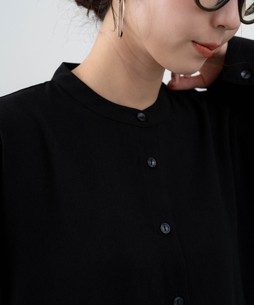 refinedworks（リファインドワークス）の「【refinedworks】オケージョンでも使えるワンピース（ワンピース・レディース・ブラック・FREE）」の9枚目の写真