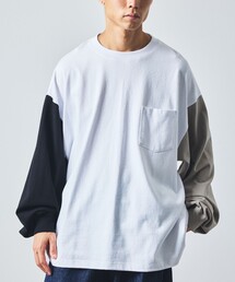 FREAK'S STORE | 限定展開 9オンス Heavyweight ビッグシルエット クルーネック ロングスリーブTシャツ/ヘビーウェイト/ロンTEE(Tシャツ/カットソー)