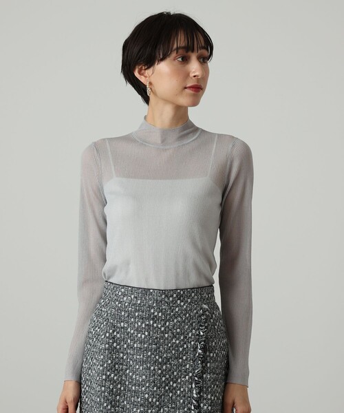 新品未使用 ANAYI LUREXノースリーブ プルオーバー LUREXノースリーブ プルオーバー|ANAYI OFFICIAL ONLINE STORE