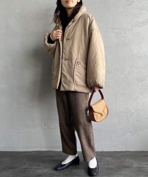 ORCIVAL スタンドカラー中綿ブルゾン WOMEN ダウン ORCIVAL（オーシバル）の「[ORCIVAL/オーシバル] 中綿入り