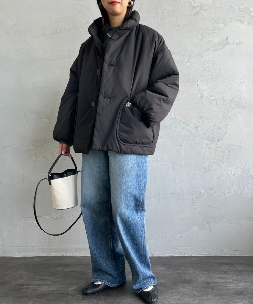 ORCIVAL スタンドカラー中綿ブルゾン WOMEN ダウン MONO-MART ダウンコート ダウンジャケット 「nui nullu」2WAY