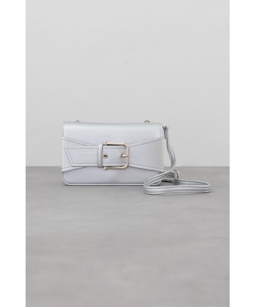 Mal.ウォレットショルダー　シルバー Marc Jacobs The Metallic Dual Chain Wallet | Saks Fifth Avenue