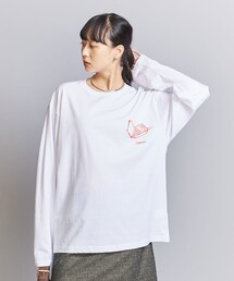 Ophrys | 【別注】＜Ophrys＞プリント ロングスリーブ Tシャツ(Tシャツ/カットソー)