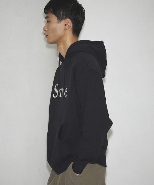Firsthand(ファーストハンド)の「MA Firsthand/マ ファーストハンド Sense. HOODIE / ロゴスウェット / プリントスウェット / プルオーバーフーディ(パーカー・メンズ・グレー/ブラック/ネイビー・LARGE/MEDIUM)」の17枚目の写真