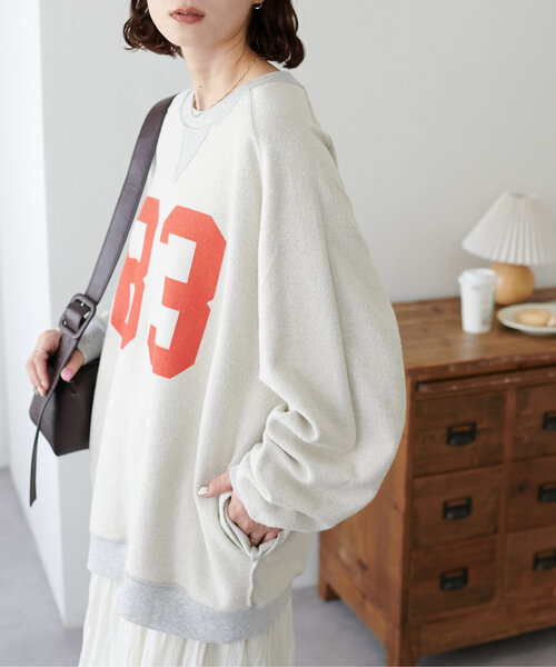 【セール】【ユニセックス】WEARWELLリーバーシブルスウェット（Tシャツ/カットソー）｜DISCOAT（ディスコート）