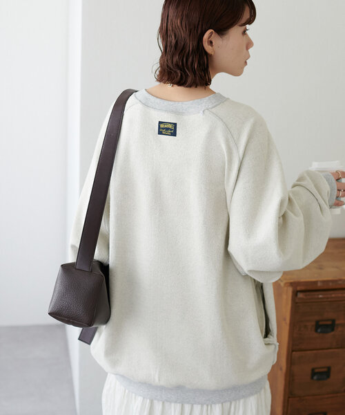 【セール】【ユニセックス】WEARWELLリーバーシブルスウェット（Tシャツ/カットソー）｜DISCOAT（ディスコート）