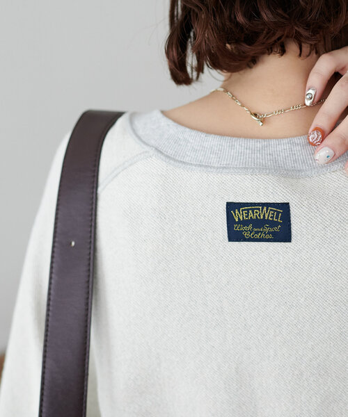 【セール】【ユニセックス】WEARWELLリーバーシブルスウェット（Tシャツ/カットソー）｜DISCOAT（ディスコート）
