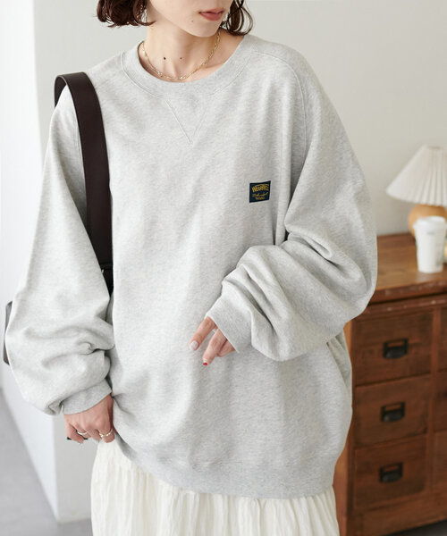 【セール】【ユニセックス】WEARWELLリーバーシブルスウェット（Tシャツ/カットソー）｜DISCOAT（ディスコート）