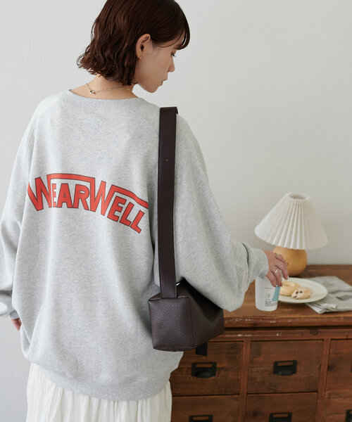 【セール】【ユニセックス】WEARWELLリーバーシブルスウェット（Tシャツ/カットソー）｜DISCOAT（ディスコート）