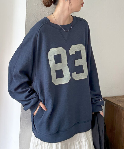 【セール】【ユニセックス】WEARWELLリーバーシブルスウェット（Tシャツ/カットソー）｜DISCOAT（ディスコート）