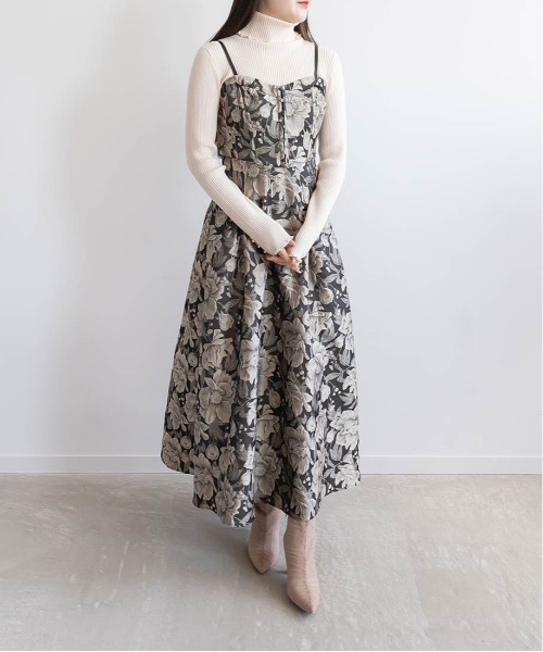 RANDA(ランダ)の「チュールギャザーショートブーツ(ブーツ・レディース・ベージュ/ブラック/グレー・S/M/L/LL)」の21枚目の写真