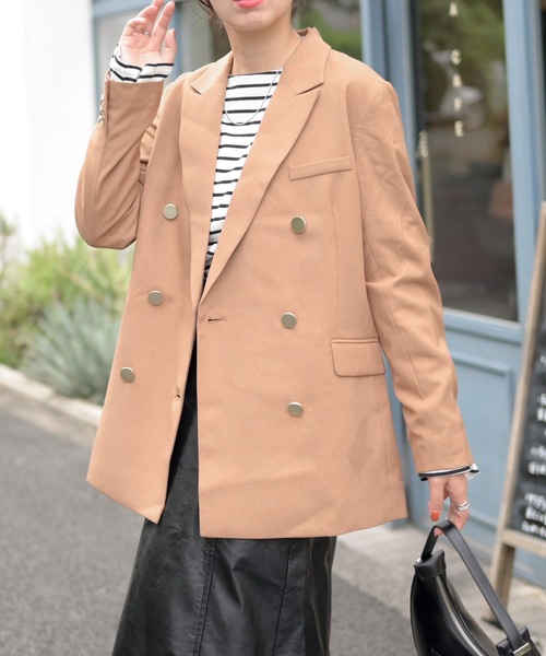 セール】ダブルツイルテーラードジャケット（ブレザー/オケージョン