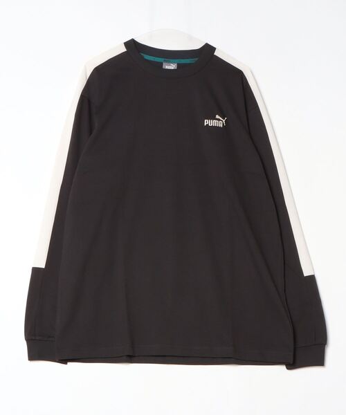 PUMA（プーマ）の「プーマ PUMA CORE HERITAGE MX LS Tシャツ_（Tシャツ/カットソー・メンズ・ブラウン/ベージュ/ブラック・S/M/L/LL/3L）」の2枚目の写真