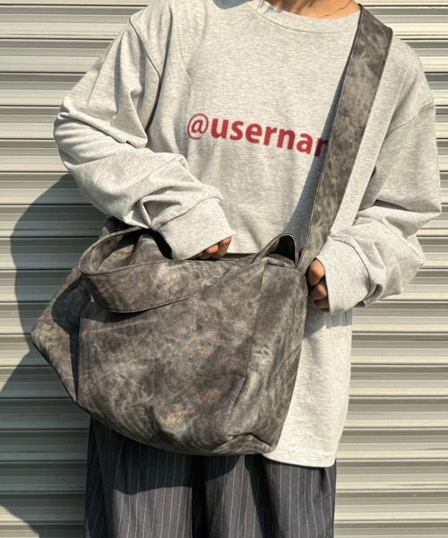 CIAOPANIC TYPY（チャオパニックティピー）の「【UNISEX】モザイクロゴロンTEE（Tシャツ/カットソー・メンズ・グレー/ホワイト/ネイビー・MEDIUM/LARGE）」の16枚目の写真