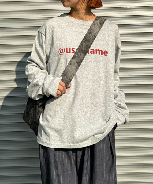 CIAOPANIC TYPY（チャオパニックティピー）の「【UNISEX】モザイクロゴロンTEE（Tシャツ/カットソー・メンズ・グレー/ホワイト/ネイビー・MEDIUM/LARGE）」の15枚目の写真