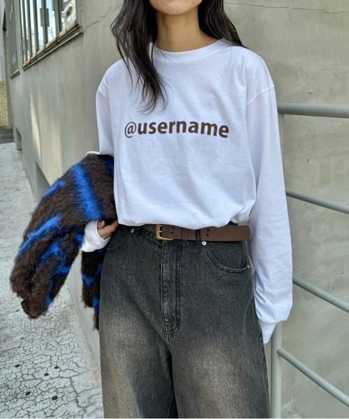 CIAOPANIC TYPY（チャオパニックティピー）の「【UNISEX】モザイクロゴロンTEE（Tシャツ/カットソー・メンズ・グレー/ホワイト/ネイビー・MEDIUM/LARGE）」の7枚目の写真