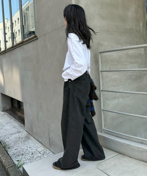 CIAOPANIC TYPY（チャオパニックティピー）の「【UNISEX】モザイクロゴロンTEE（Tシャツ/カットソー・メンズ・グレー/ホワイト/ネイビー・MEDIUM/LARGE）」の11枚目の写真