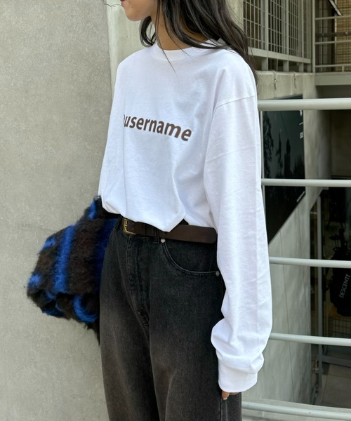 CIAOPANIC TYPY（チャオパニックティピー）の「【UNISEX】モザイクロゴロンTEE（Tシャツ/カットソー・メンズ・グレー/ホワイト/ネイビー・MEDIUM/LARGE）」の8枚目の写真