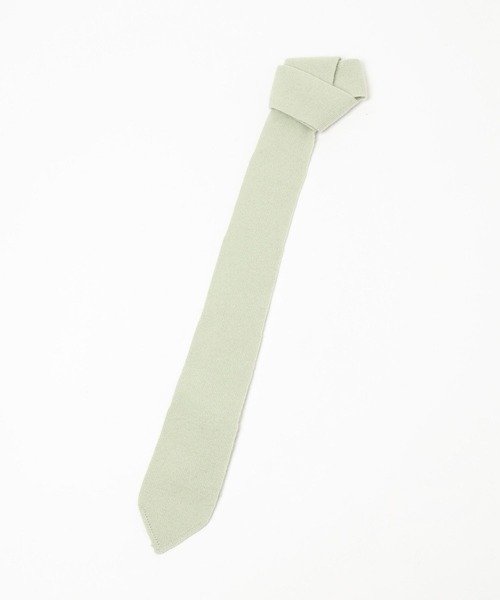 yuw(ユウ)の「Minkウールニットタイ 151554(ストール/ショール・レディース・グリーン/チャコールグレー・FREE)」の16枚目の写真