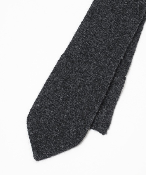 yuw(ユウ)の「Minkウールニットタイ 151554(ストール/ショール・レディース・グリーン/チャコールグレー・FREE)」の19枚目の写真