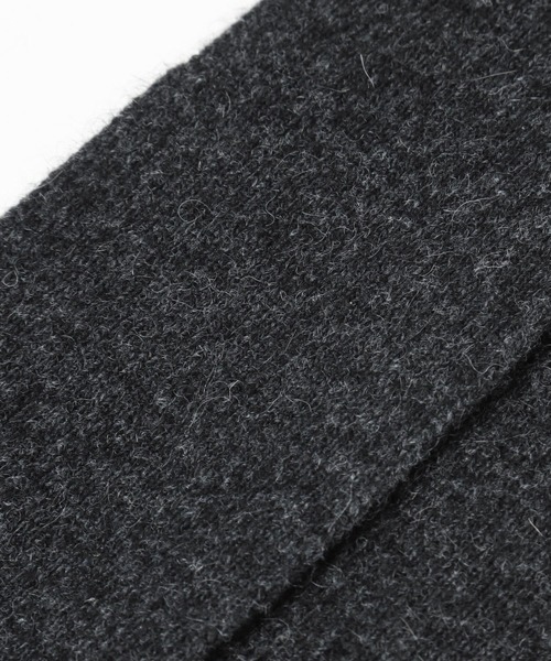 yuw(ユウ)の「Minkウールニットタイ 151554(ストール/ショール・レディース・グリーン/チャコールグレー・FREE)」の13枚目の写真