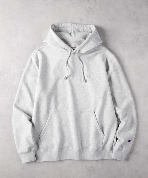 Champion(チャンピオン)の「【Champion】無地パーカースウェット(パーカー・メンズ・グレー/ブラウン/ブラック・S/M/L/XL/XXL)」の10枚目の写真