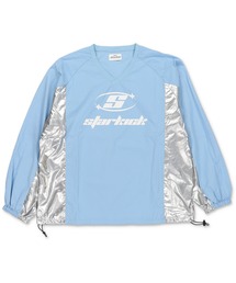 SPINNS | ストリート/ゲームシャツデザイントップス シルバー(スウェット)