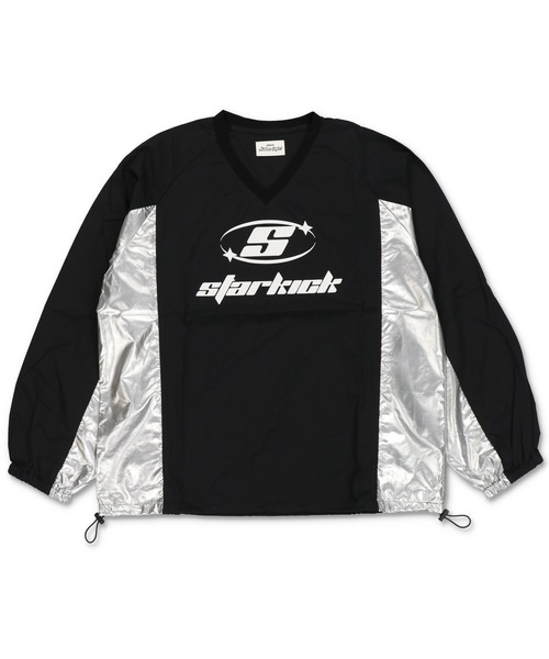 SPINNS(スピンズ)の「ストリート/ゲームシャツデザイントップス シルバー(スウェット・メンズ・ブラック/ネイビー/グレー/ブルー・ONESIZE)」の2枚目の写真