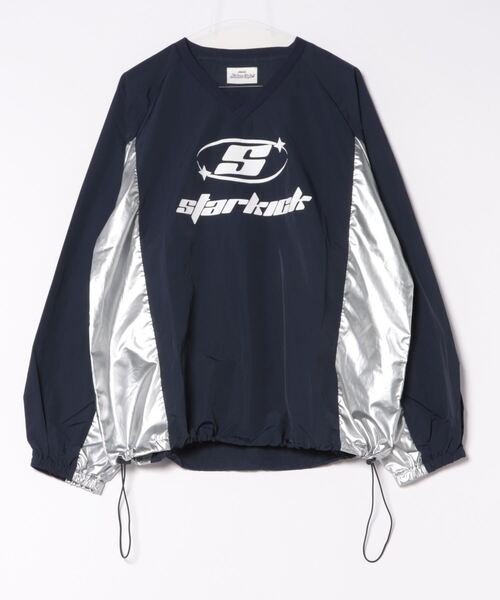 SPINNS(スピンズ)の「ストリート/ゲームシャツデザイントップス シルバー(スウェット・メンズ・ブラック/ネイビー/グレー/ブルー・ONESIZE)」の12枚目の写真