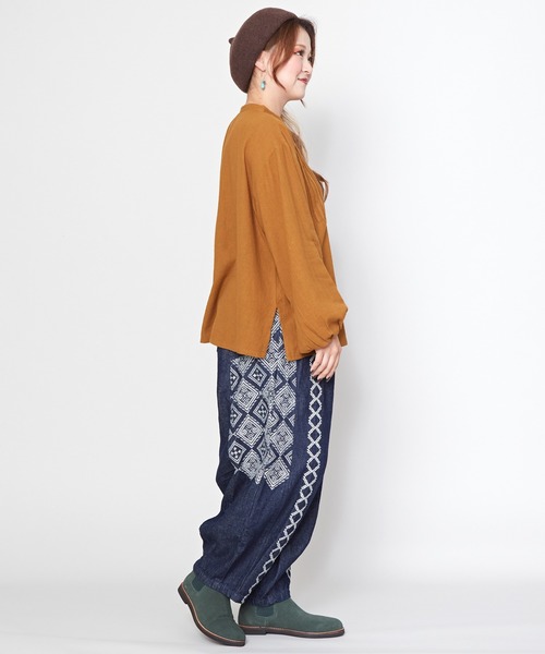 【チャイハネ】ノマベピンタックプルオーバー（その他トップス）｜チャイハネ（チャイハネ）