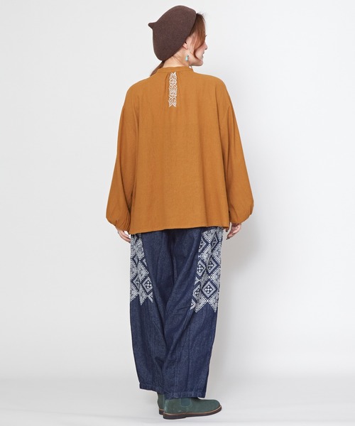 【チャイハネ】ノマベピンタックプルオーバー（その他トップス）｜チャイハネ（チャイハネ）