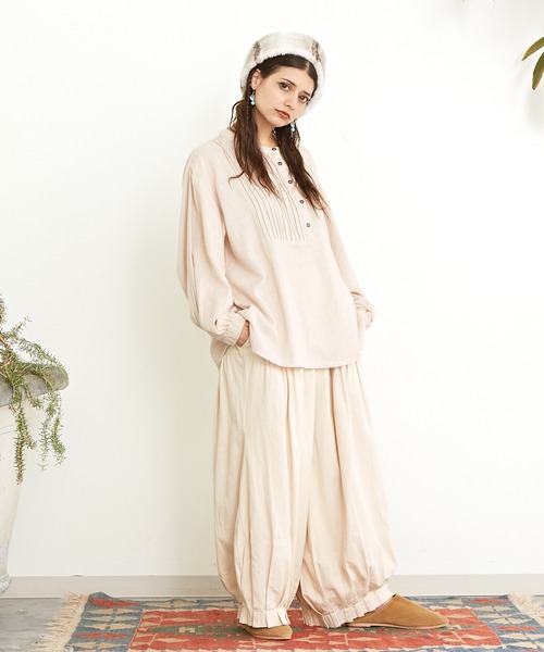 【チャイハネ】ノマベピンタックプルオーバー（その他トップス）｜チャイハネ（チャイハネ）