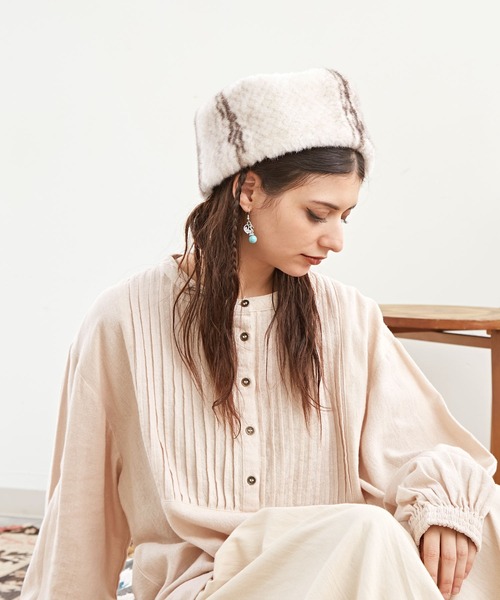 【チャイハネ】ノマベピンタックプルオーバー（その他トップス）｜チャイハネ（チャイハネ）