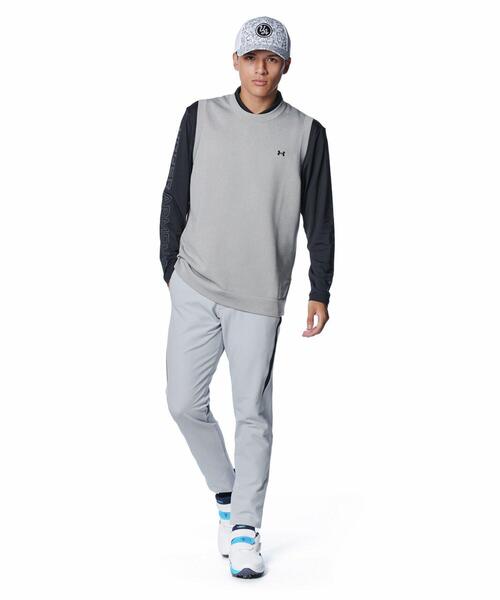 【セール】UAドライブ クルーネック セーター ベスト（ゴルフ/メンズ）（ベスト）｜UNDER ARMOUR（アンダーアーマー）