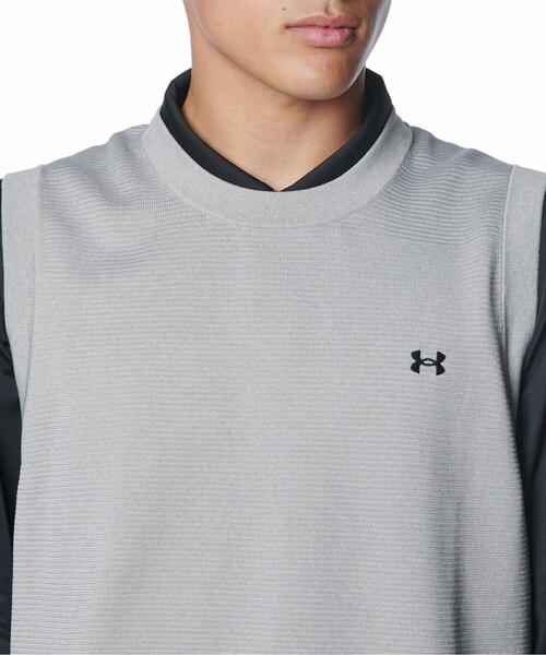 【セール】UAドライブ クルーネック セーター ベスト（ゴルフ/メンズ）（ベスト）｜UNDER ARMOUR（アンダーアーマー）