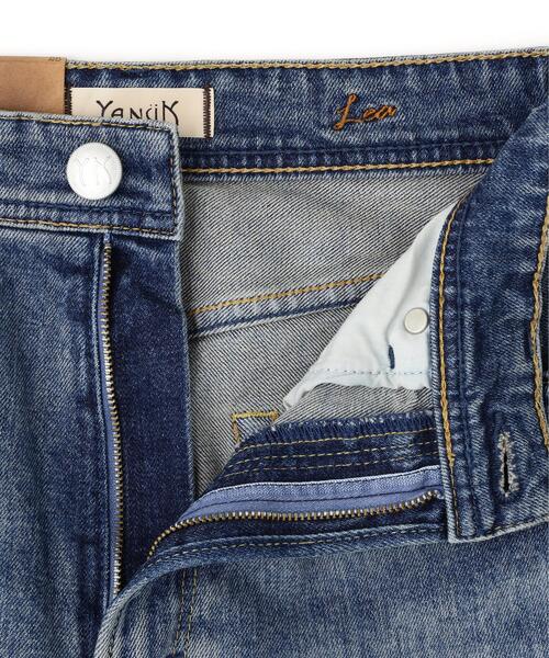 YANUK(ヤヌーク)の「YANUK(ヤヌーク) LEA/Boys Straight/ビンテージヘイジーブルー/VHB/57143232(デニムパンツ・レディース・ブルー・23/24/25/26)」の6枚目の写真