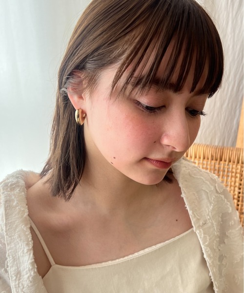 ciite'(シーテ)の「ぷっくりボリュームハートワンタッチピアス (両耳用)(ピアス(両耳用)・レディース・シルバー/ゴールド・FREE)」の11枚目の写真